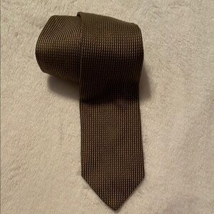 Santostefano by Italo Ferretti Brown With Red Silk Tie *See description*